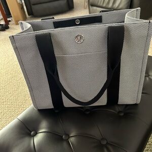 Lululemon Canvas Tote Bag
